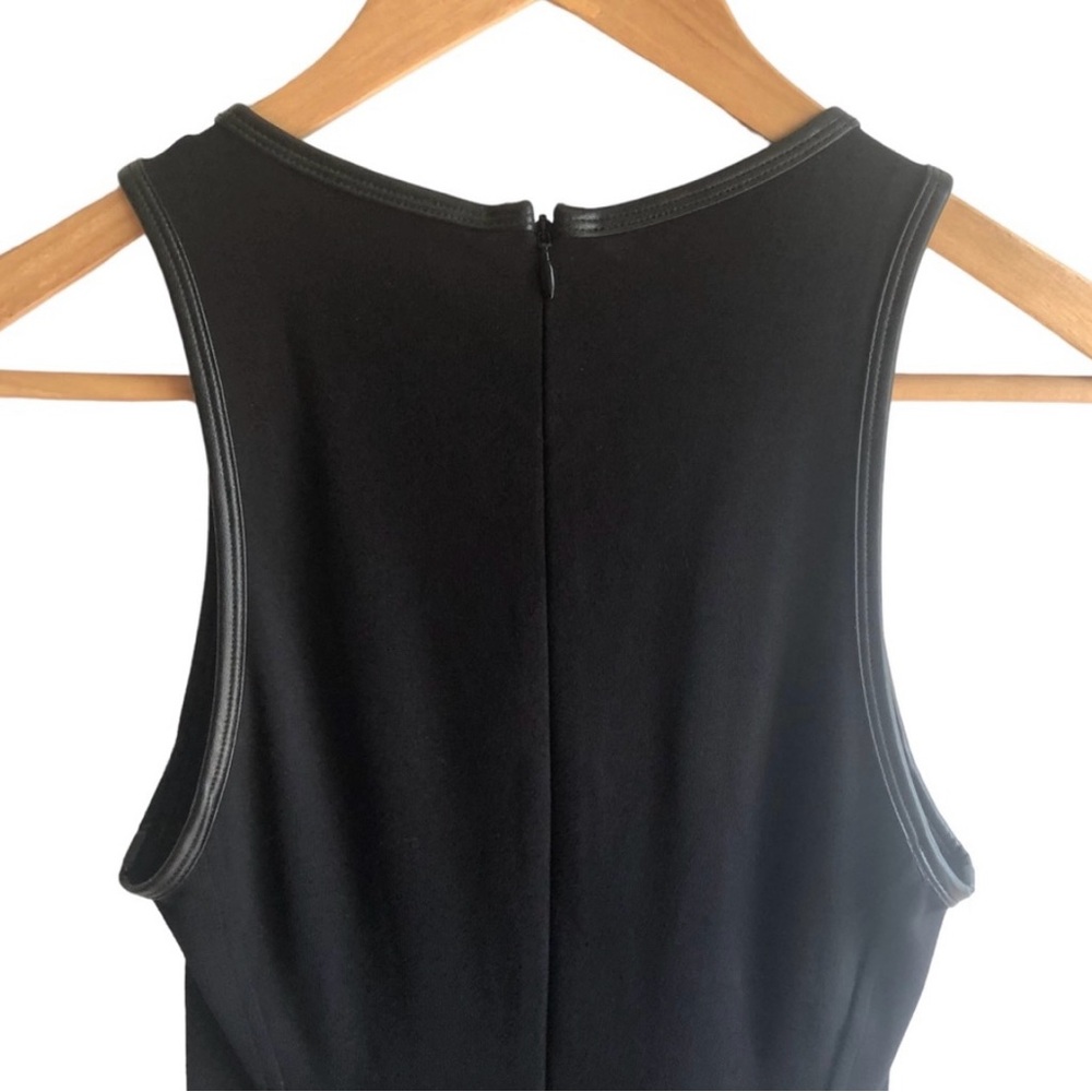 Wilfred Free Elin Dress XS Black Faux Leather Panel - Picture 6 of 12